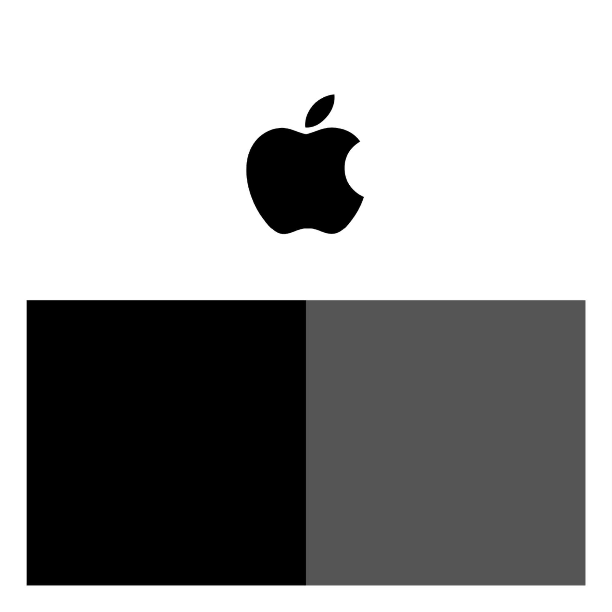 bảng màu thương hiệu của Apple