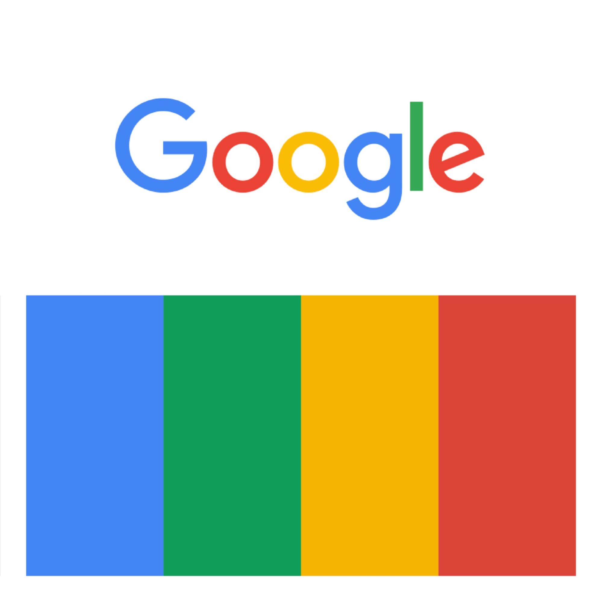 màu sắc thương hiệu của Google